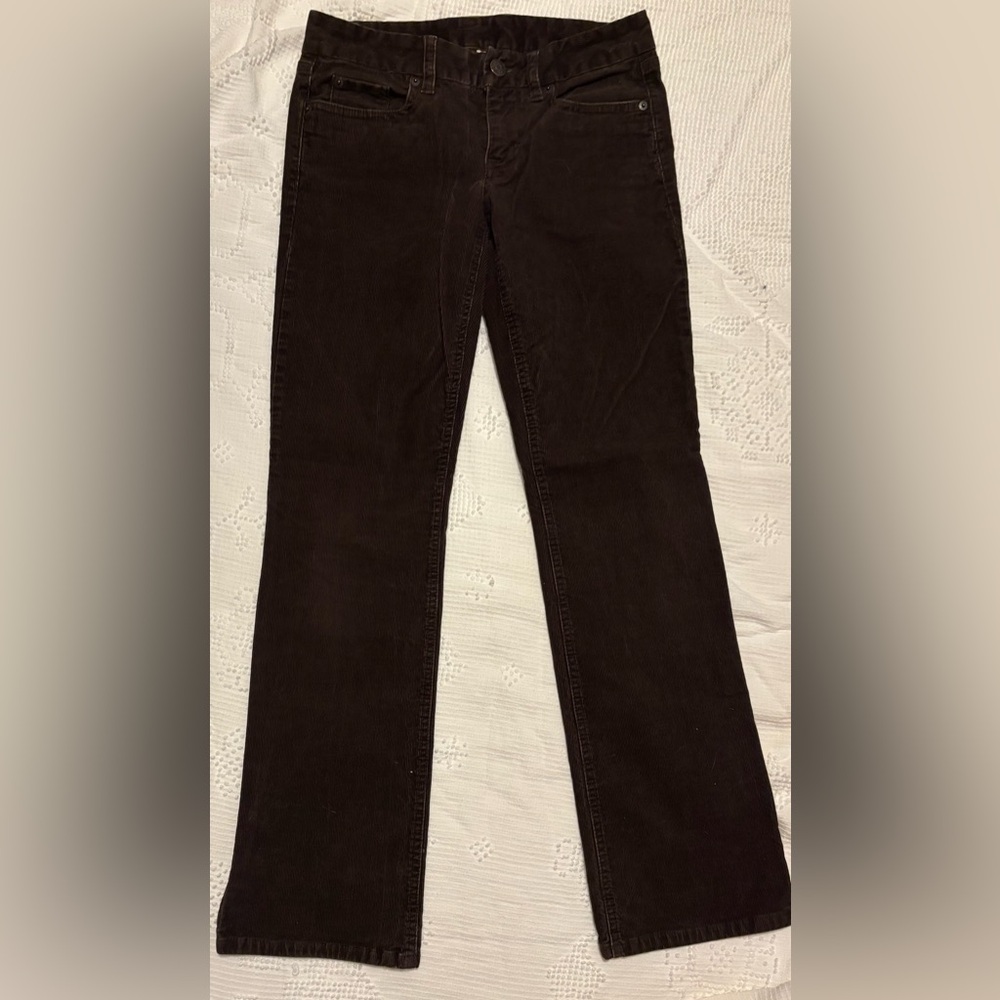 J. Crew Women's Dark Brown Straight Leg Jeans